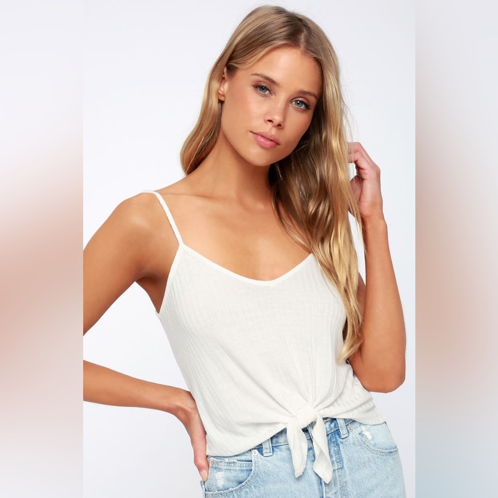Tie-Front Crop Top